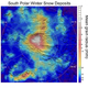 Illustration for article titled Scientists confirm 'dry ice' snowfall on Mars